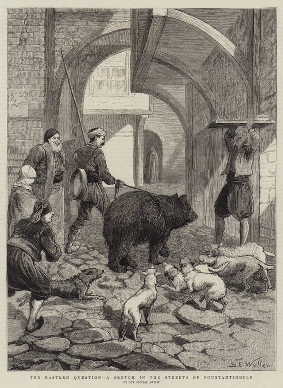 Det østlige spørgsmål, en skitse i Konstantinopels gader af Samuel Edmund Waller
