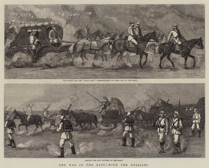Krigen i Østen med russerne af Samuel Edmund Waller