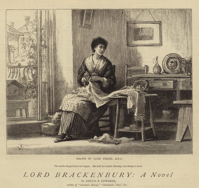 Lord Brackenbury, en roman af Samuel Luke Fildes
