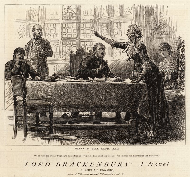 Lord Brackenbury, en roman af Samuel Luke Fildes