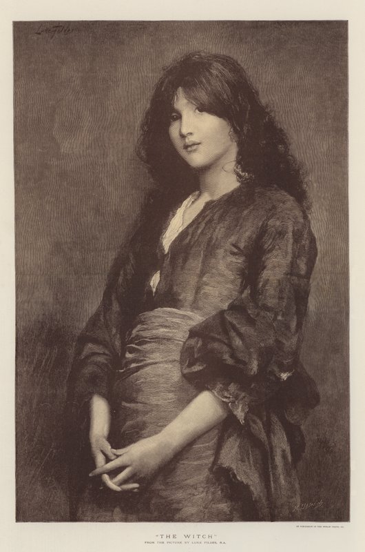 Heksen af Samuel Luke Fildes