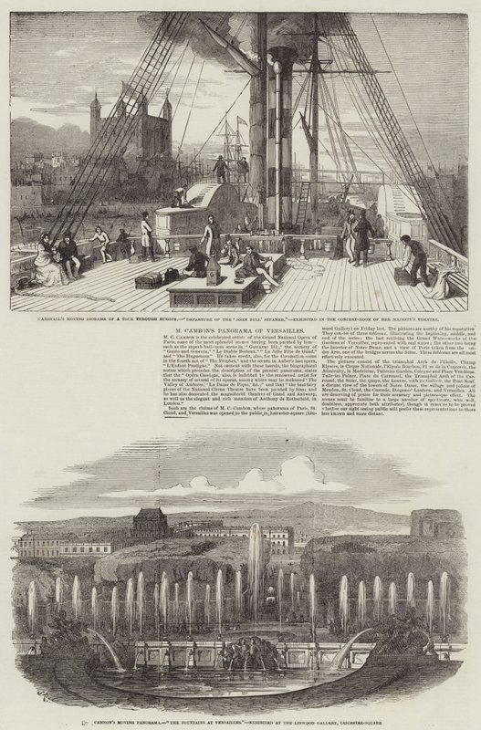 Cambons panorama over Versailles af Samuel Read