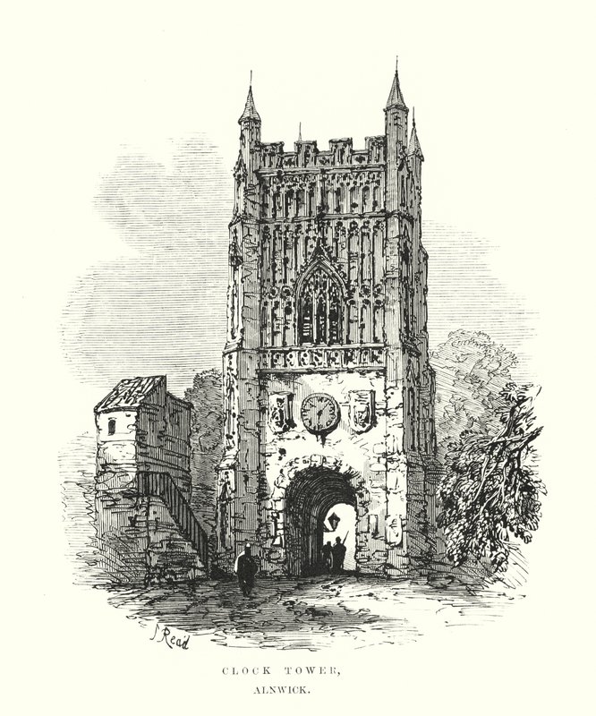 Clock Tower, Alnwick af Samuel Read