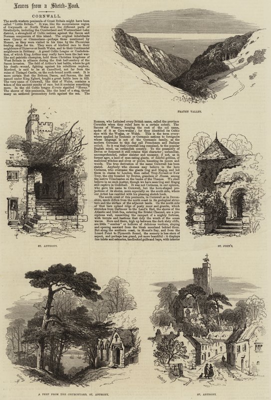 Cornwall af Samuel Read