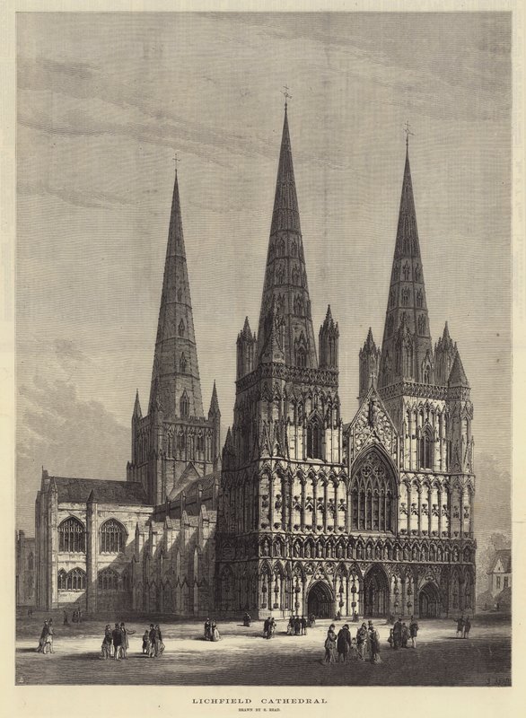 Lichfield Cathedral af Samuel Read