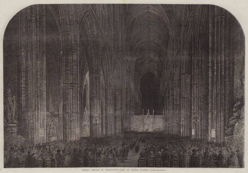 Særlig gudstjeneste i Westminster Abbey søndag aften sidst af Samuel Read