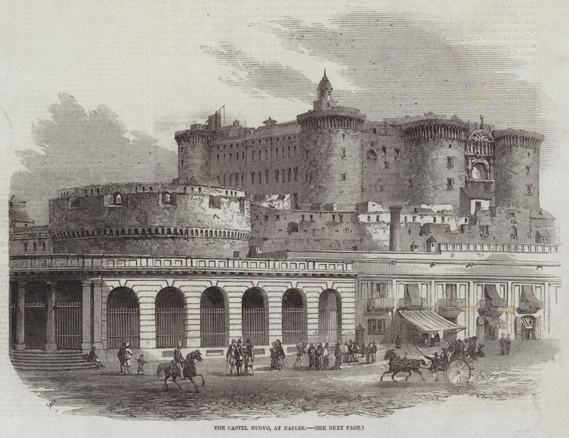 Castel Nuovo i Napoli af Samuel Read