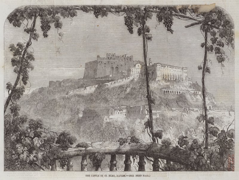Slottet St Elmo, Napoli af Samuel Read