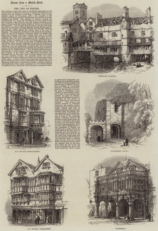 Byen Exeter af Samuel Read