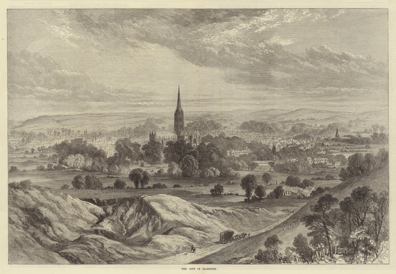 Byen Salisbury af Samuel Read