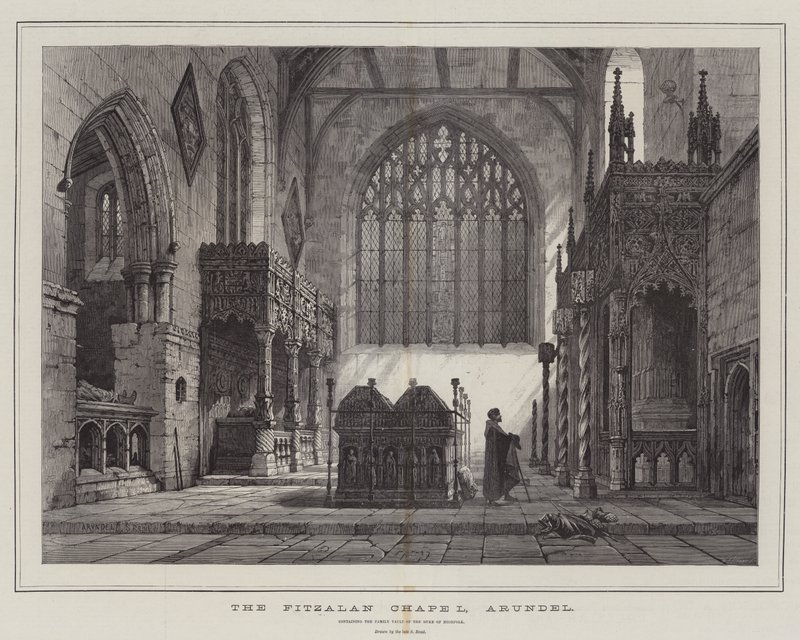 Fitzalan-kapellet, Arundel af Samuel Read
