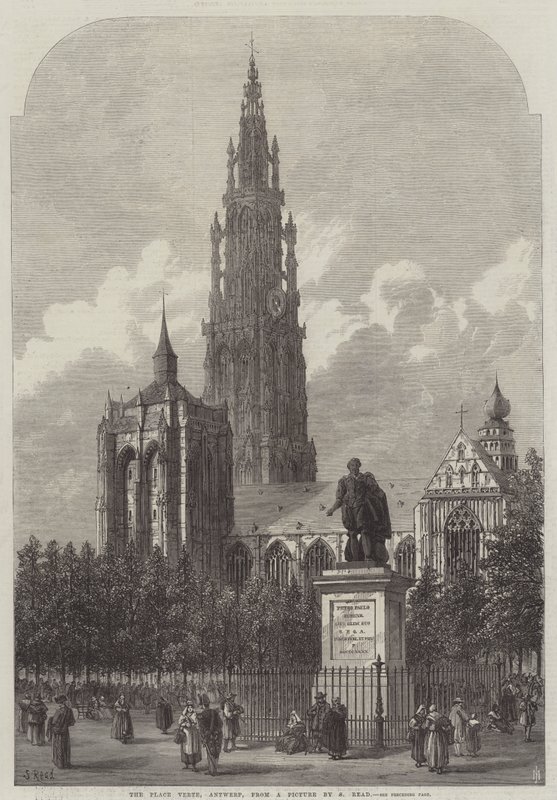 Place Verte, Antwerpen af Samuel Read