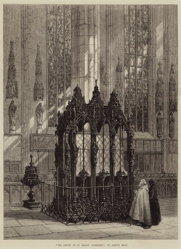 Sankt Sebald-helligdommen, Nürnberg af Samuel Read