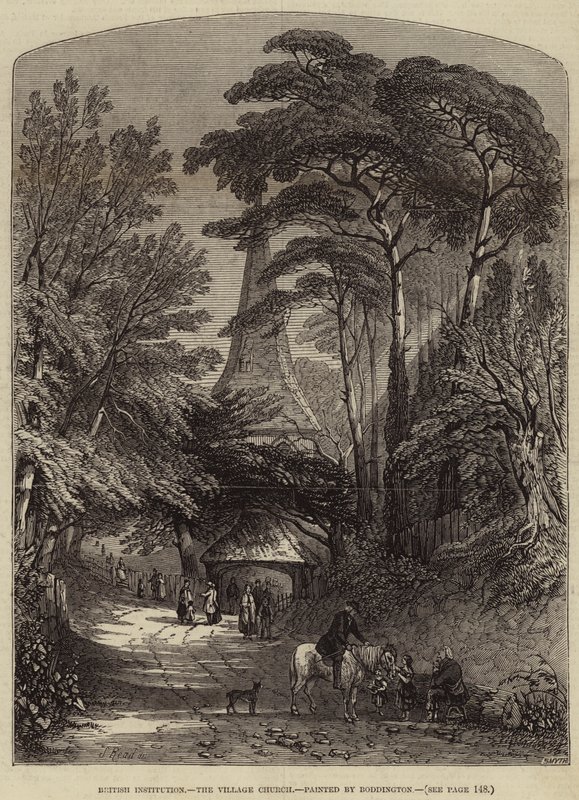 Landsbykirken af Samuel Read