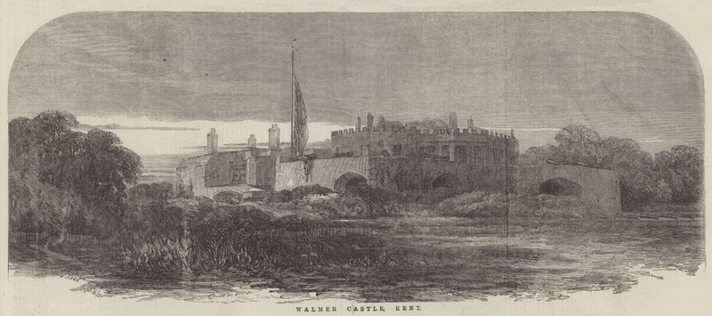 Walmer Castle, Kent af Samuel Read