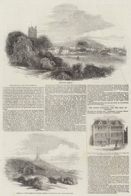 Wellington og dets hertugdømme af Samuel Read