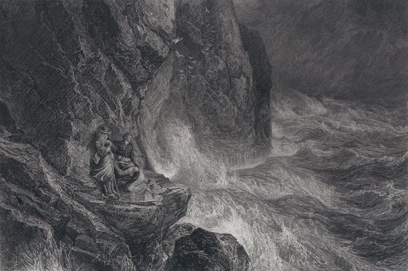 Stormen (gravering) af Samuel (after) Bough