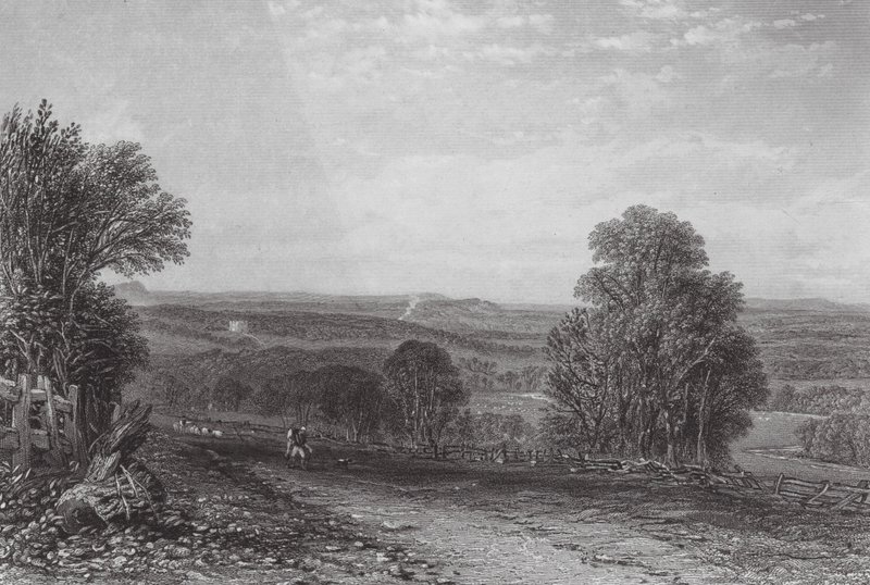 Australien: On the Plenty, nær Melbourne (gravering) af Samuel (after) Prout