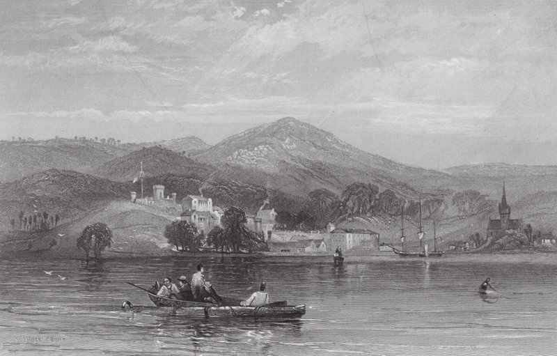 Australien: Port Arthur, Tasmanien (kobberstik) af Samuel (after) Prout