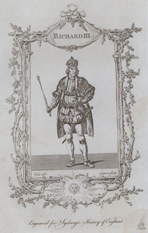 Richard III (gravering) af Samuel (after) Wale