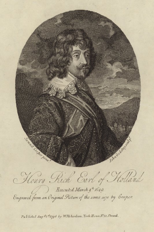 Henry Rich Jarl af Holland af Samuel Cooper