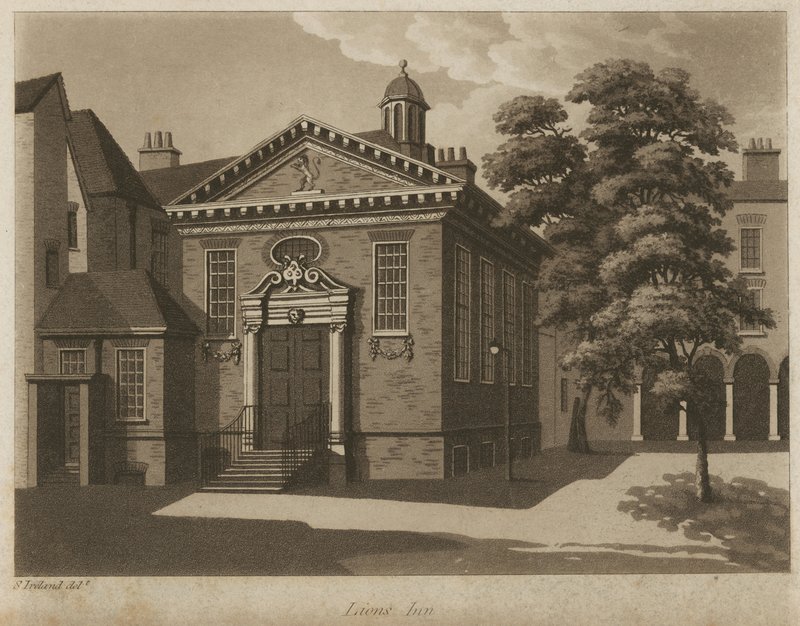 Lions Inn, London af Samuel Ireland