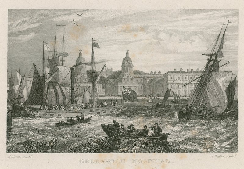Greenwich Hospital, London af Samuel Owen