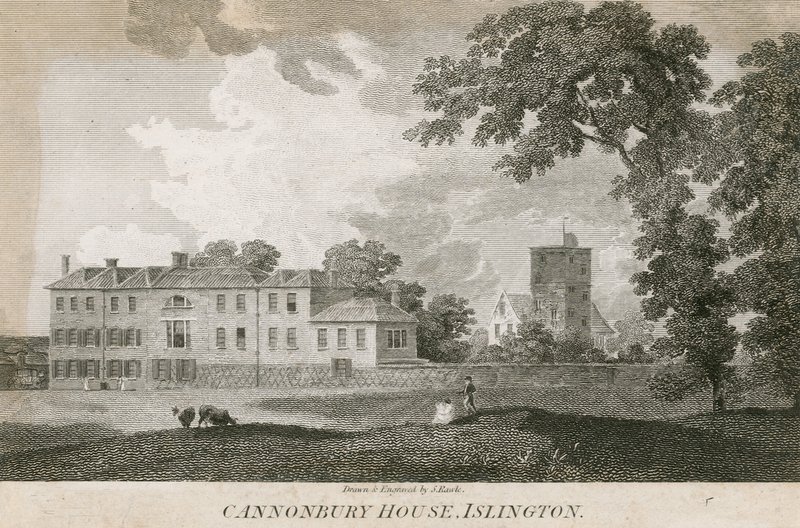 Canonbury House and Tower af Samuel Rawle