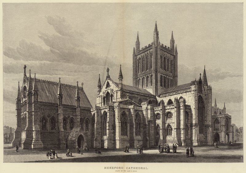 Hereford katedral af Samuel Read