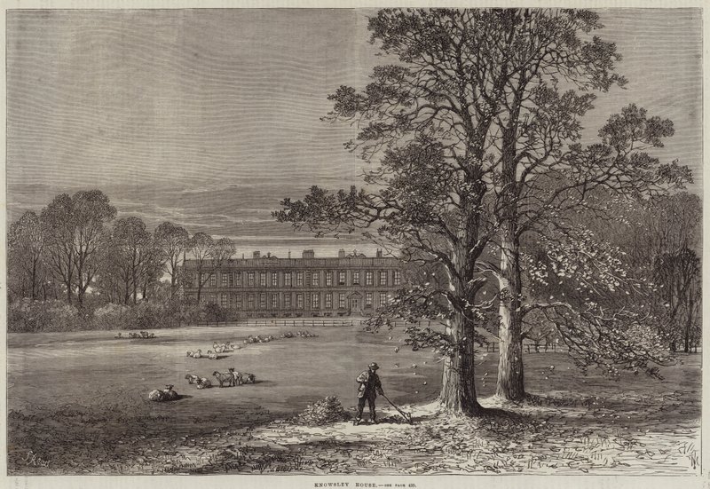 Knowsley House af Samuel Read