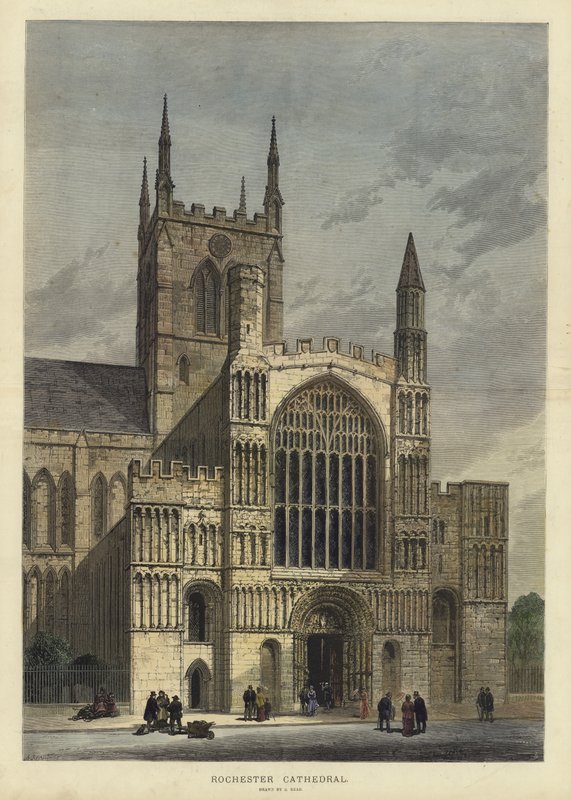 Rochester Cathedral af Samuel Read