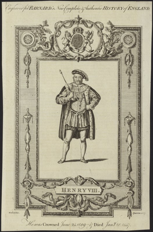 Kong Henrik VIII af England af Samuel Wale