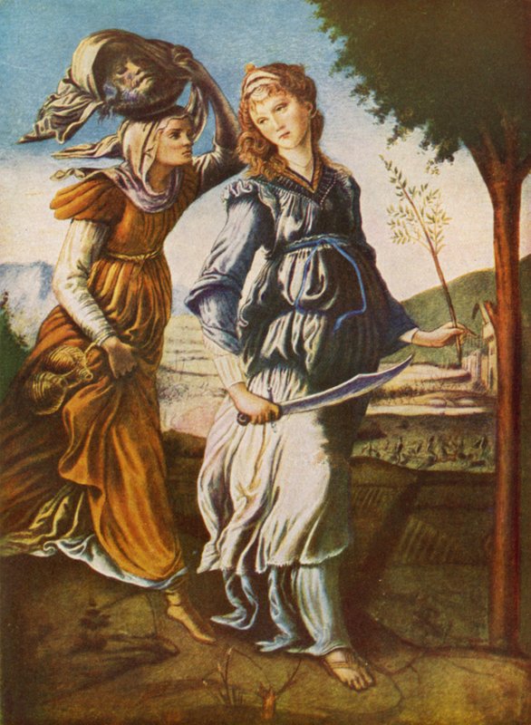 Judith og hendes tjener med Holofernes