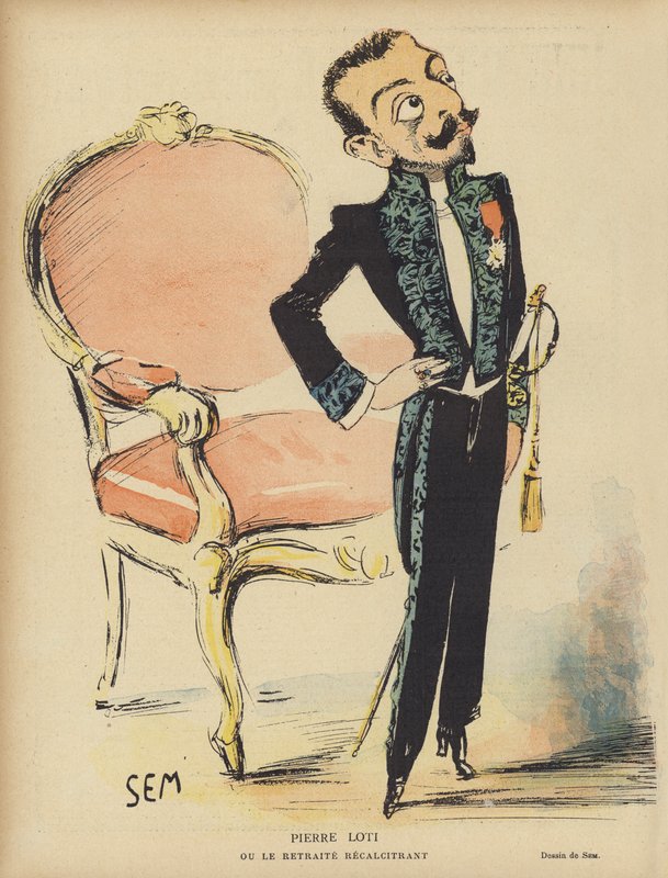 Illustration til Le Rire af Sem