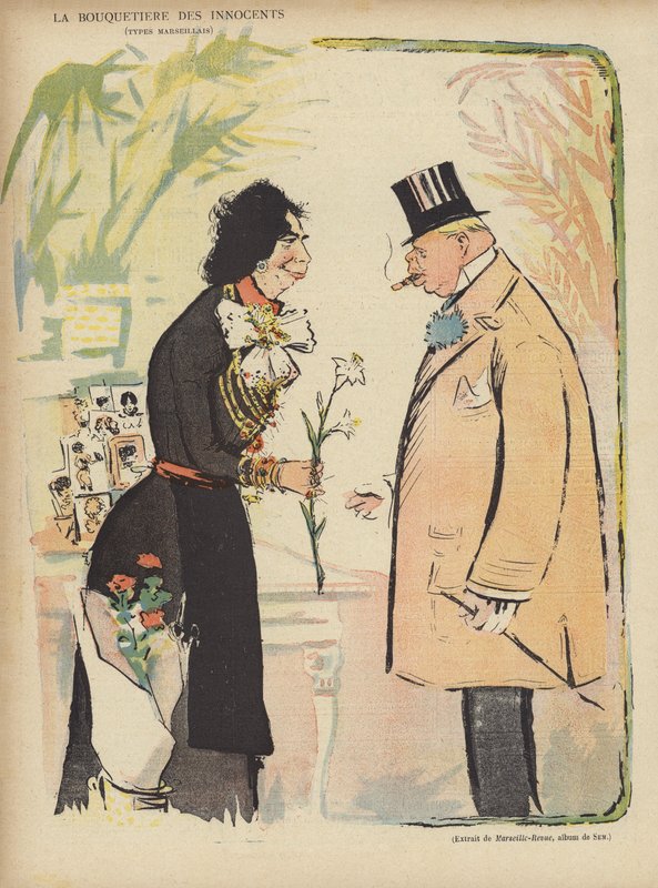 Illustration til Le Rire af Sem