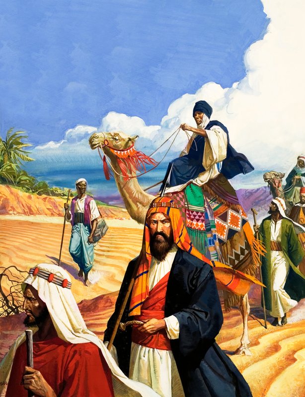 Sir Richard Burtons rejse til den hemmelige by af Severino Baraldi
