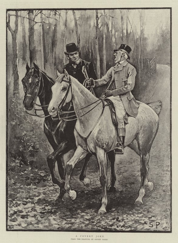 En skjult spøg af Sidney Paget