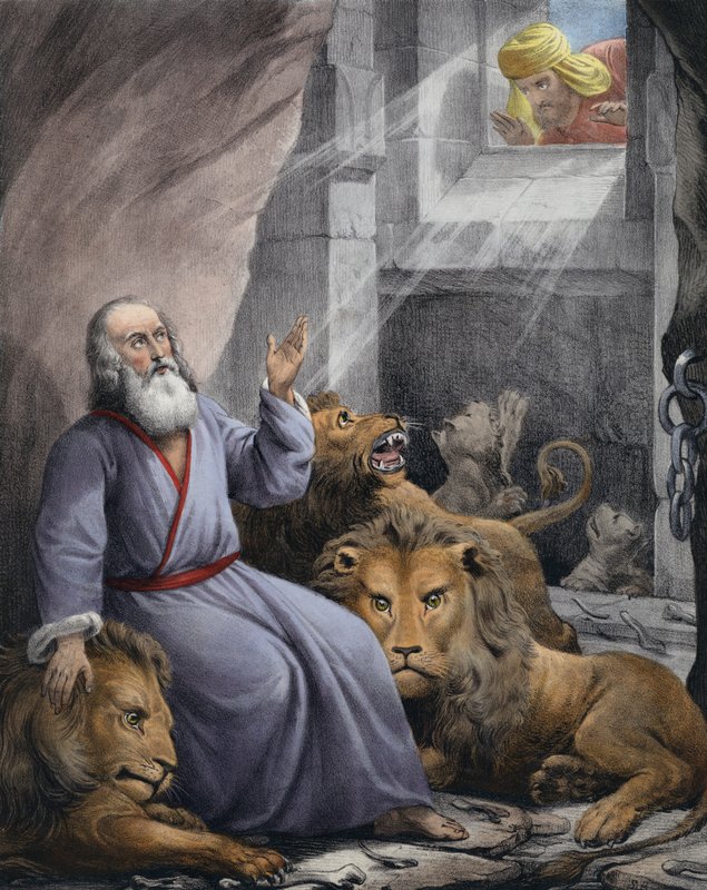 Daniel i Løvehulen af Siegfried Detler Bendixen