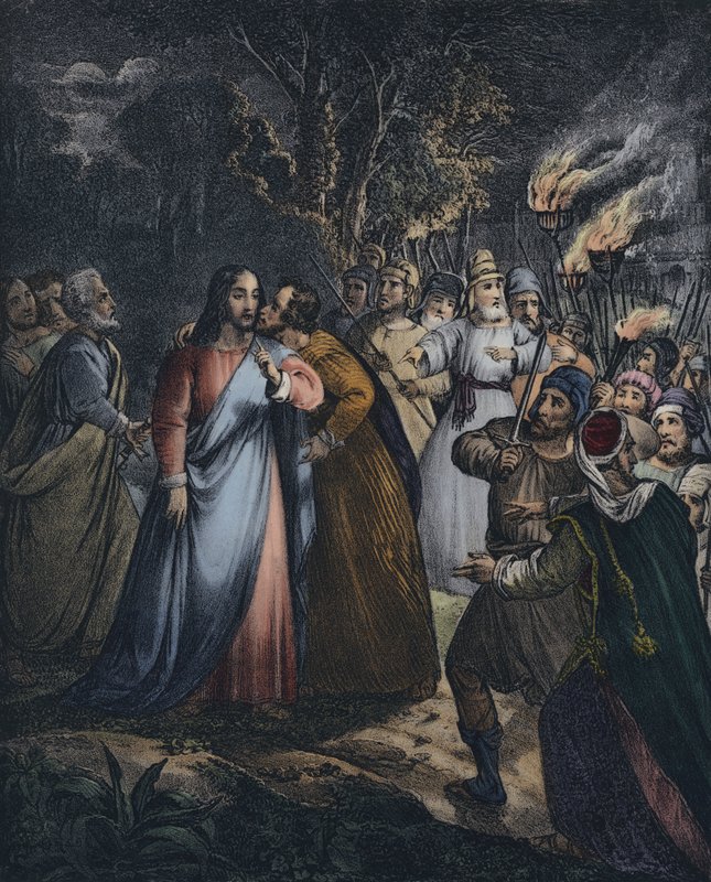 Judas forråder sin herre af Siegfried Detler Bendixen