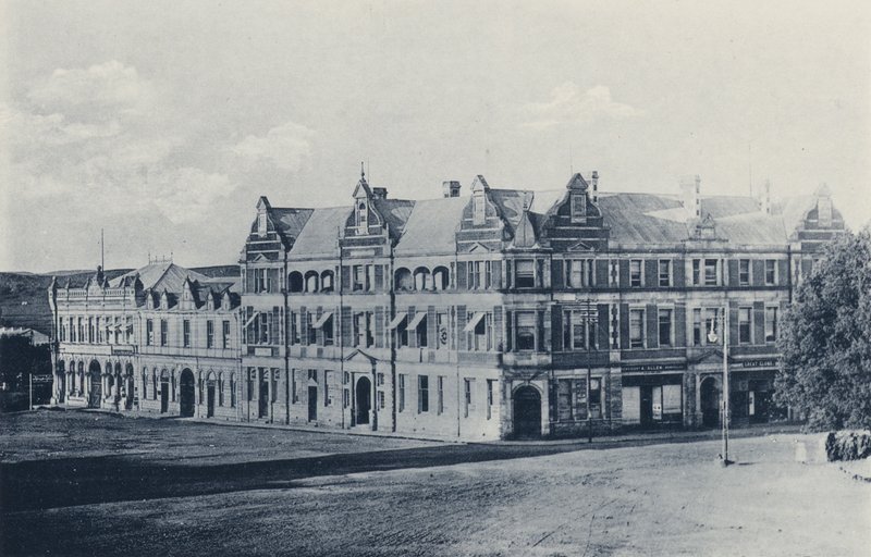 Church Square, East Side, Pretoria (s/h-billede) af South African Photographer