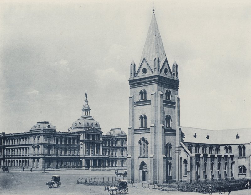 Dutch Reformed Church, Pretoria (s/h-billede) af South African Photographer