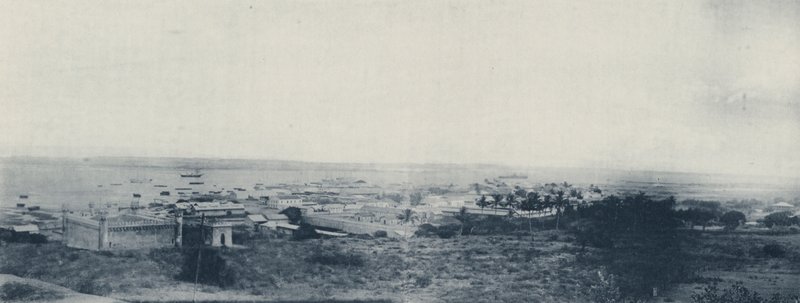 Panorama over Delagoa Bay (s/h foto) af South African Photographer