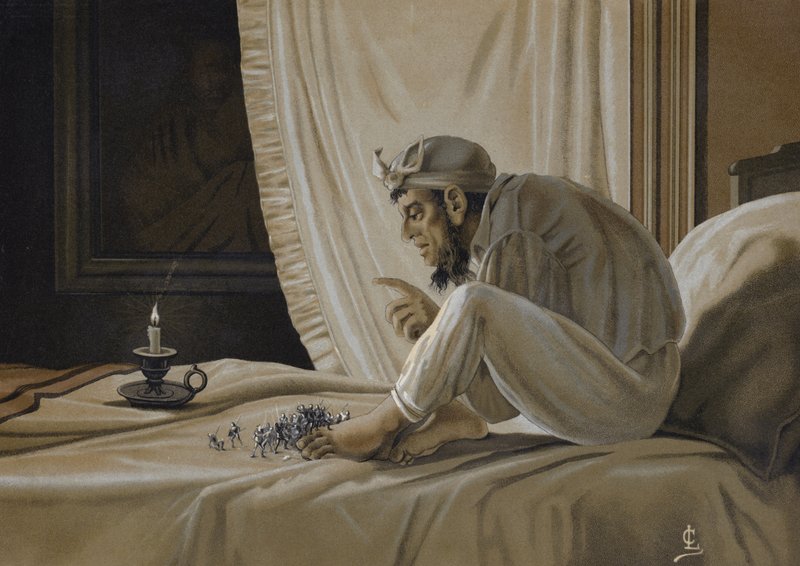 Hallucinationer af den engelske dramatiker Ben Jonson af Spanish School