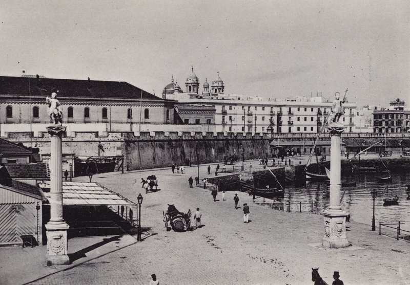 Cadiz: The Entrance (s/h foto) af Spanish Photographer