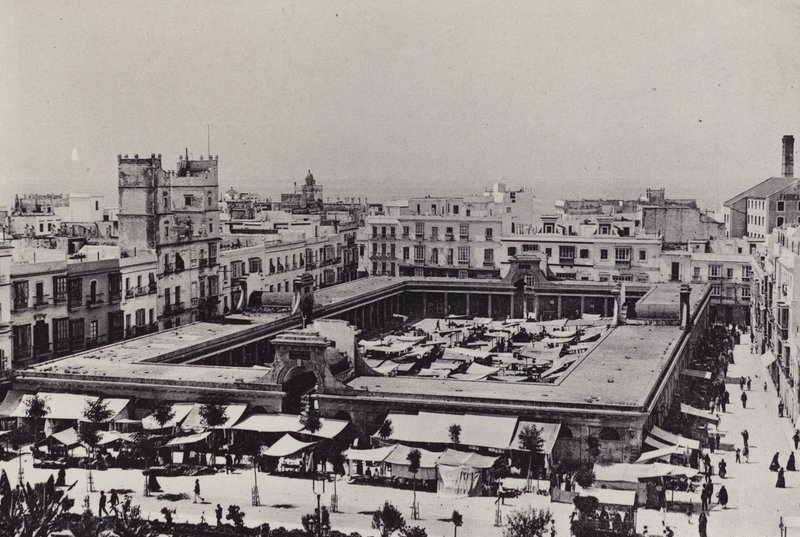 Cadiz: Plaza de Abastos (s/h foto) af Spanish Photographer