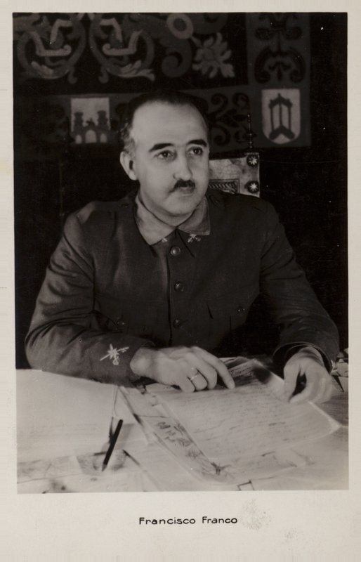 Francisco Franco (s/h-foto) af Spanish Photographer