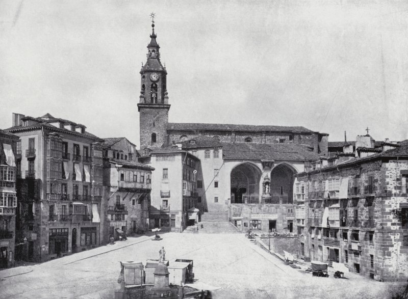 Plaza De La Constitucion, Vitoria (s/h-foto) af Spanish Photographer