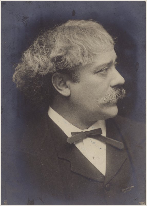Portræt af Pablo de Sarasate af Spanish Photographer