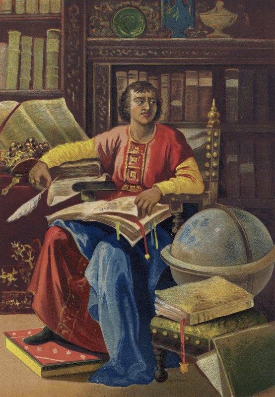 Alfonso X, konge af Castilla, Leon og Galicien af Spanish School