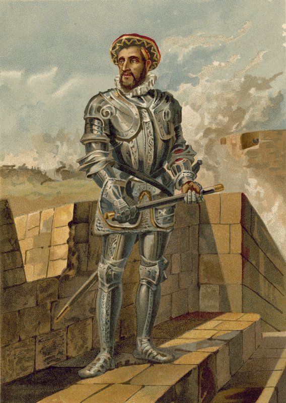 Antonio de Leiva, spansk general under de italienske krige af Spanish School